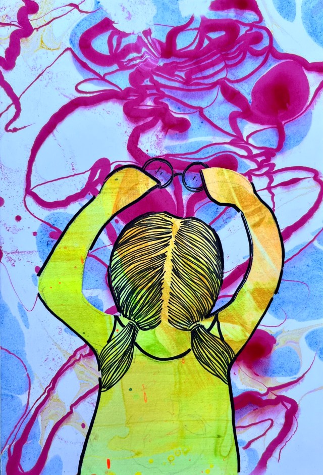 Collage - Mid-Summer Gaze