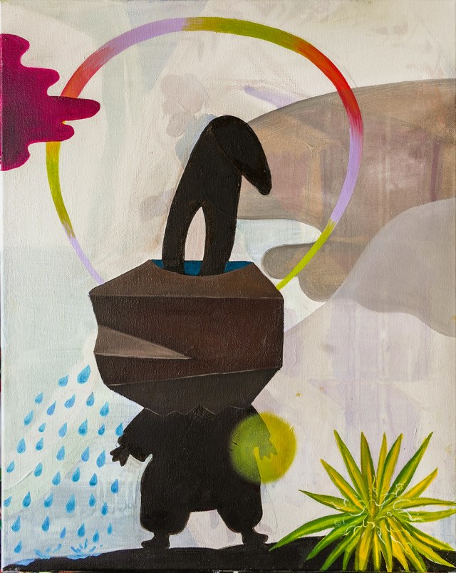 Oil on Canvas, Guardian in Sorrow, 2025