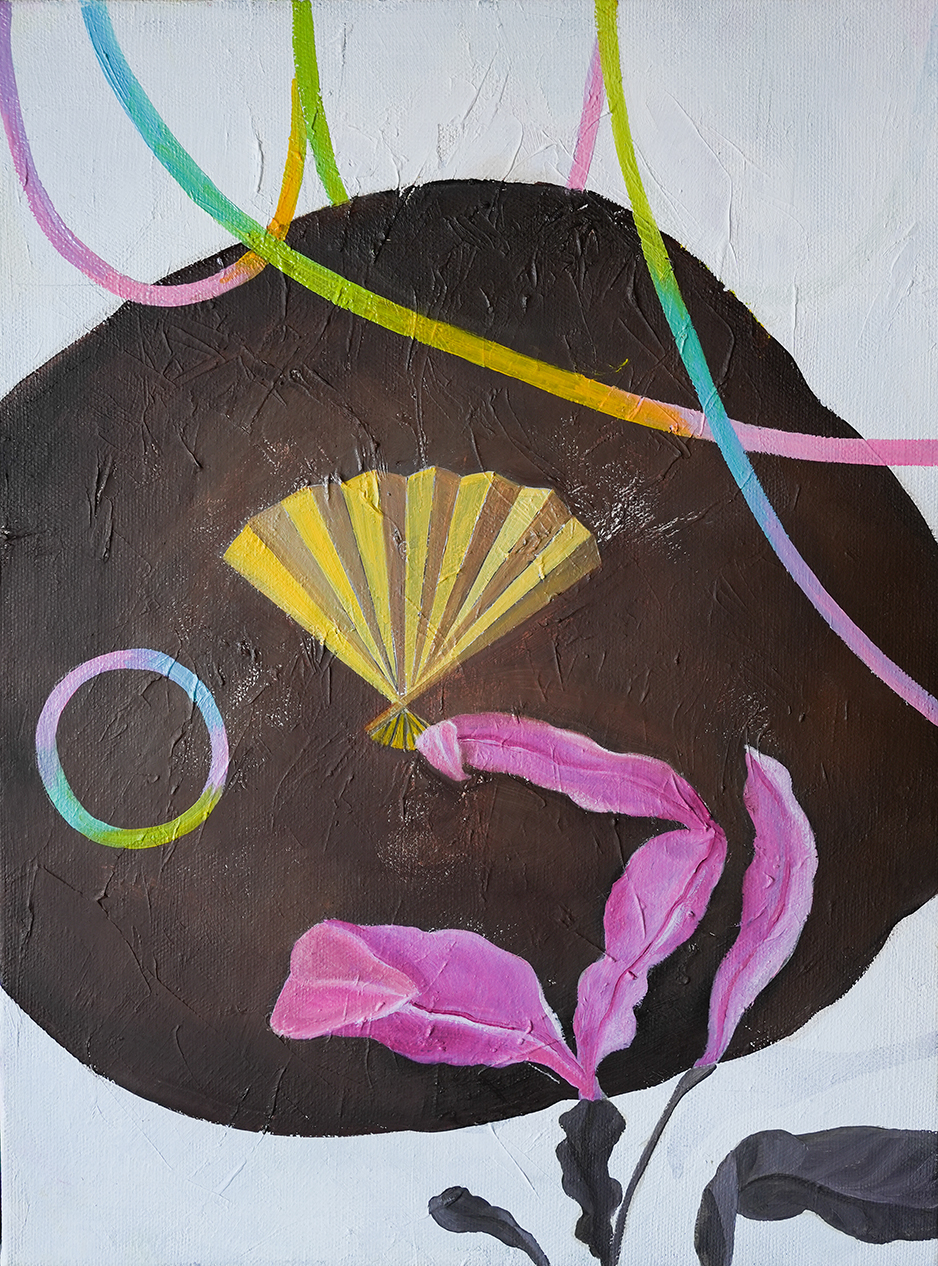 Hidden Blossoms, Oil on Canvas, 2025